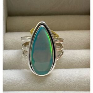 Aura Opal in Solid Sterling Silver